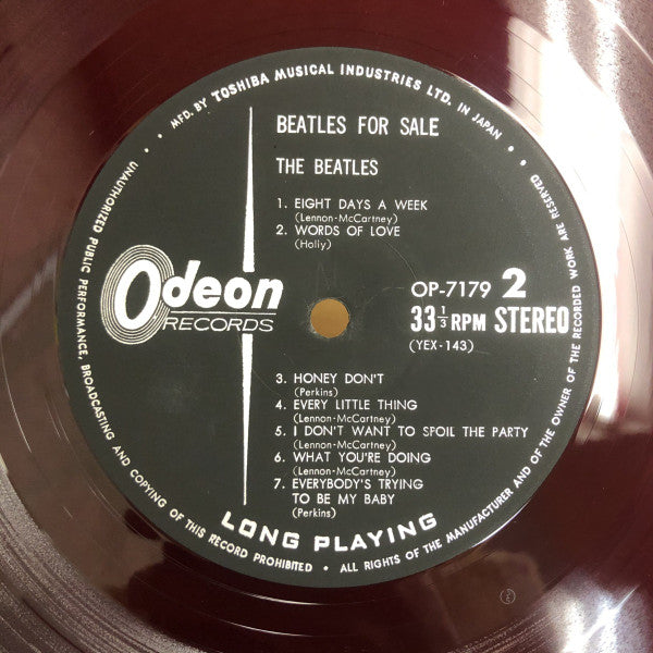 The Beatles - Beatles For Sale (Vinyl, LP, Album, Stereo) Very Good Plus (VG+) / Very Good Plus (VG+)