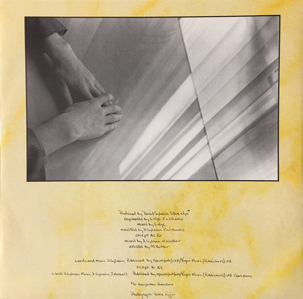 David Sylvian - Brilliant Trees (Vinyl, LP, Album, Stereo)