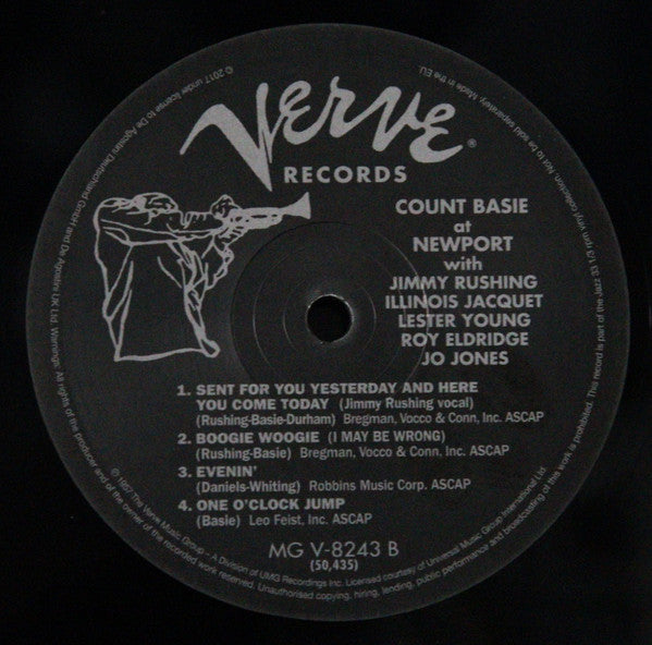 Count Basie - Count Basie At Newport (Vinyl, LP, Album, Reissue, Stereo, Mono) Near Mint (NM or M-) / Near Mint (NM or M-)