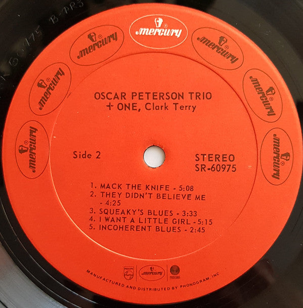 The Oscar Peterson Trio - + One (Vinyl, LP, Album, Stereo) Very Good Plus (VG+) / Very Good Plus (VG+)