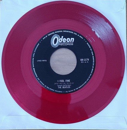 The Beatles - I Feel Fine = アイ・フィール・ファイン (Vinyl, 7", 45 RPM, Single) Very Good Plus (VG+) / Very Good Plus (VG+)