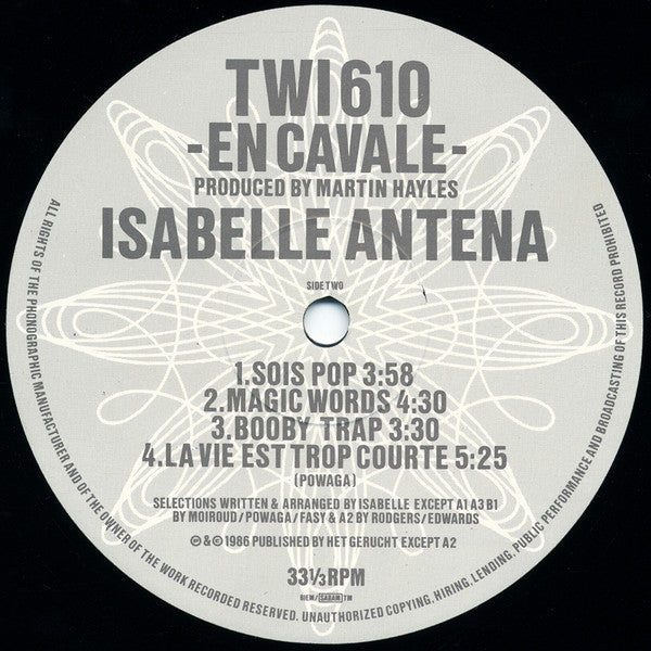 Isabelle Antena - En Cavale (Vinyl, LP, Album) Good Plus (G+) / Good Plus (G+)