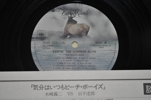 The Beach Boys - Keepin' The Summer Alive (Vinyl, LP, Album, Reissue) Very Good Plus (VG+) / Very Good Plus (VG+)