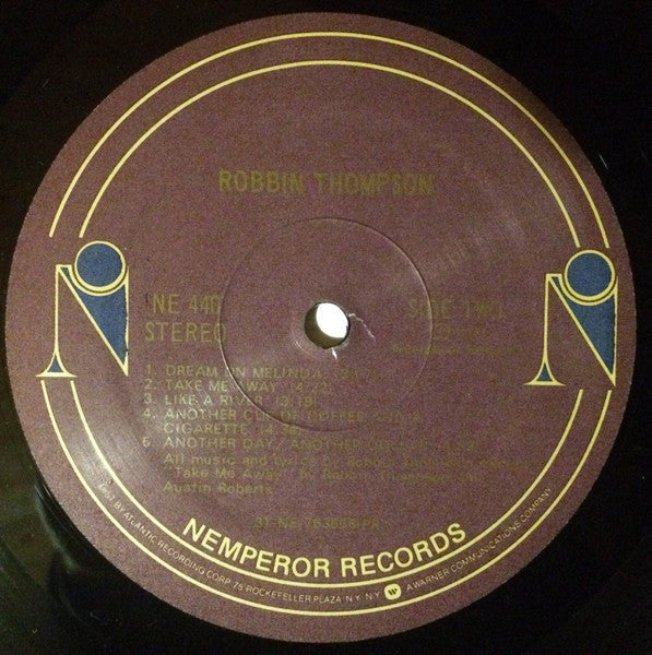 Robbin Thompson - Robbin Thompson (Vinyl, LP, Album) Good Plus (G+) / Good Plus (G+)