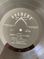 Sergei Prokofiev - Symphony No. 5 In B Flat Major, Op. 100 (Vinyl, LP, Stereo) Very Good (VG) / Very Good (VG)