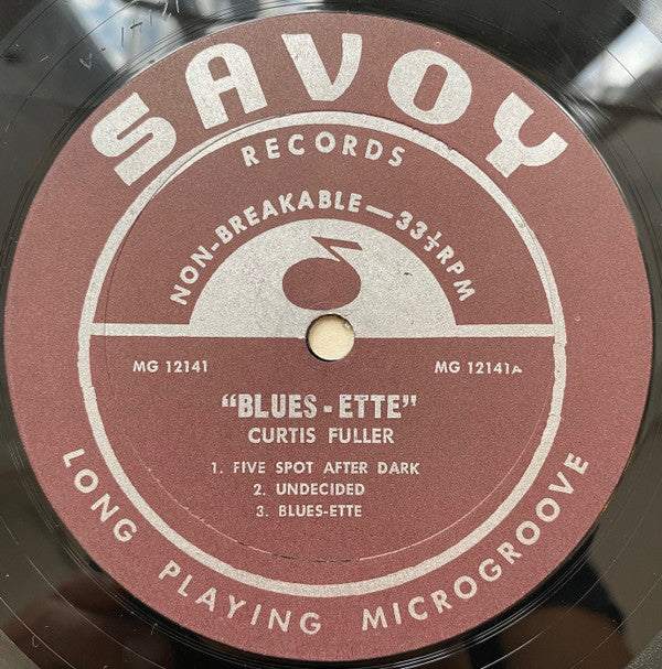 Curtis Fuller's Quintet - Blues-ette (Vinyl, LP, Album, Mono) Good Plus (G+) / Good Plus (G+)