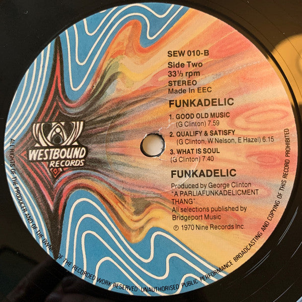 Funkadelic - Funkadelic (Vinyl, LP, Album) Very Good (VG) / Very Good (VG)