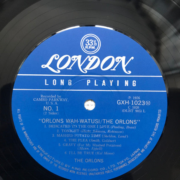 The Orlons - The Wah-Watusi (Vinyl, LP, Album, Reissue) Very Good Plus (VG+) / Very Good (VG)
