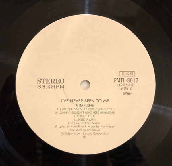 Charlene - I've Never Been To Me (Vinyl, LP, Album, Promo, Reissue) Near Mint (NM or M-) / Near Mint (NM or M-)