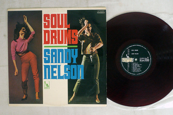 Sandy Nelson - Soul Drums (Vinyl, LP, Stereo) Very Good Plus (VG+) / Very Good (VG)
