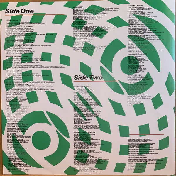 Genesis - Invisible Touch (Vinyl, LP, Album, Promo, Stereo) Very Good Plus (VG+) / Very Good (VG)