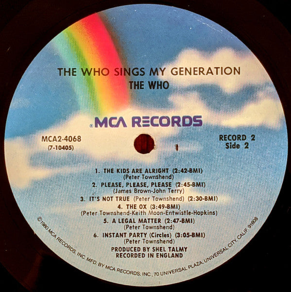 The Who - Magic Bus / The Who Sings My Generation (2xVinyl, LP, Compilation, Reissue) Good Plus (G+) / Very Good (VG)