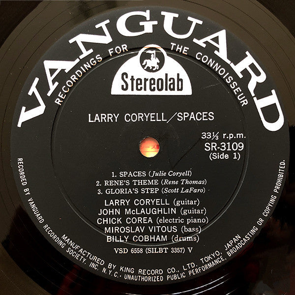Larry Coryell - Spaces (Vinyl, LP, Album)