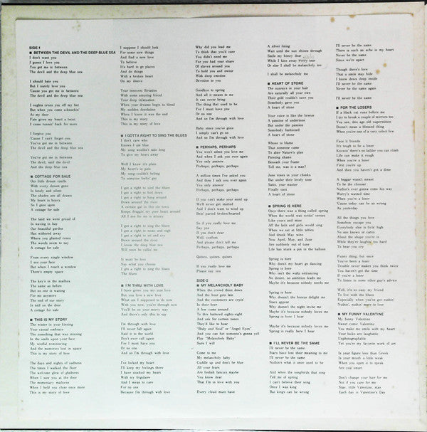 Matt Dennis - Play Melancholy Baby (Vinyl, LP, Reissue, Mono) Very Good (VG) / Very Good (VG)