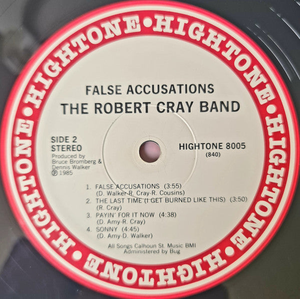 The Robert Cray Band - False Accusations (Vinyl, LP, Album) Very Good (VG) / Very Good (VG)