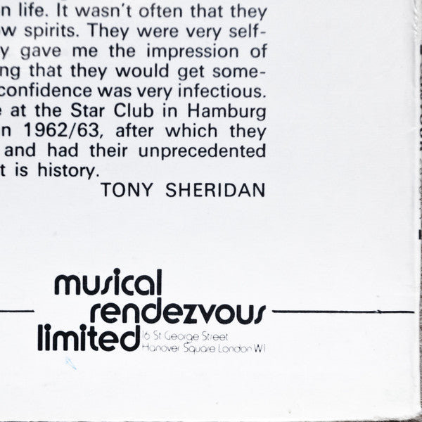 The Beatles - The Early Years (Vinyl, LP, Compilation) Very Good (VG) / Good (G)