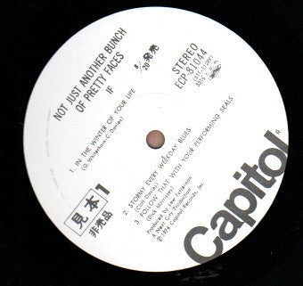 If (6) - Not Just Another Bunch Of Pretty Faces (Vinyl, LP, Album, Promo) Near Mint (NM or M-) / Very Good Plus (VG+)