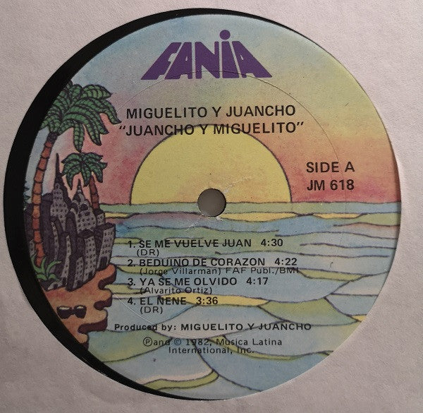 Juancho Viloria - Juancho Y Miguelito (Vinyl, LP) Very Good Plus (VG+) / Very Good Plus (VG+)
