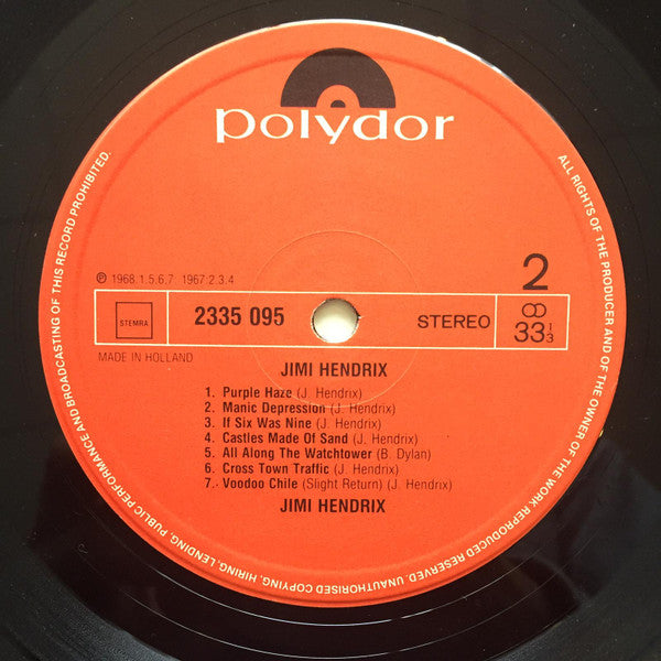 Jimi Hendrix - Re-Experienced (2xVinyl, LP, Compilation) Very Good Plus (VG+) / Very Good (VG)