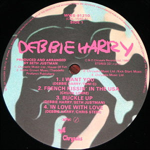 Deborah Harry - Rockbird (Vinyl, LP, Album) Very Good Plus (VG+) / Very Good Plus (VG+)