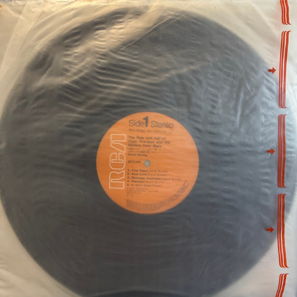 David Bowie - The Rise and Fall of Ziggy Stardust and the Spiders from Mars (Vinyl, LP, Album, Stereo) Very Good Plus (VG+) / Very Good (VG)