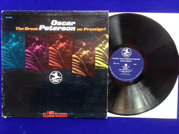 Oscar Peterson - The Great Oscar Peterson On Prestige! (Vinyl, LP, Album, Stereo) Very Good (VG) / Very Good (VG)
