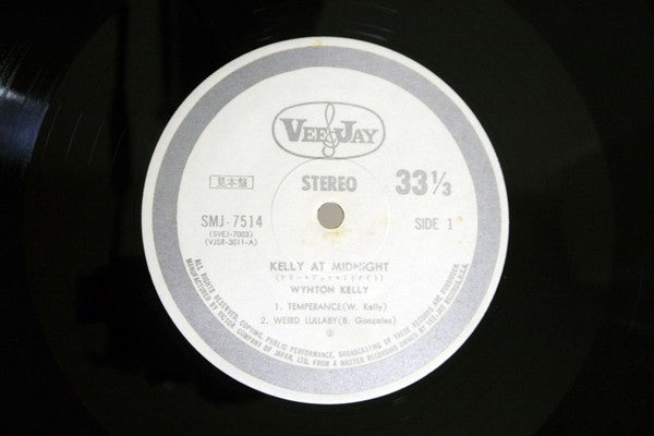 Wynton Kelly - Kelly At Midnight (Vinyl, LP, Album, Reissue, Stereo)