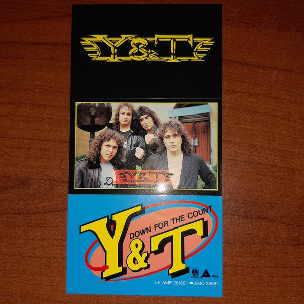 Y & T - Down For The Count (Vinyl, LP, Album, Stereo) Very Good (VG) / Very Good Plus (VG+)