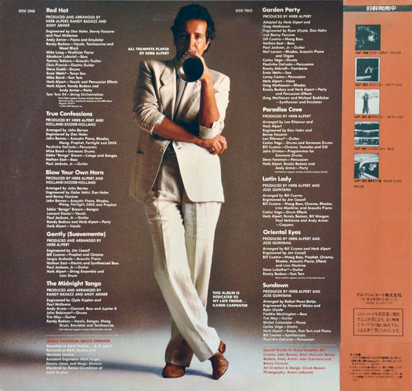 Herb Alpert - Blow Your Own Horn (Vinyl, LP, Album)