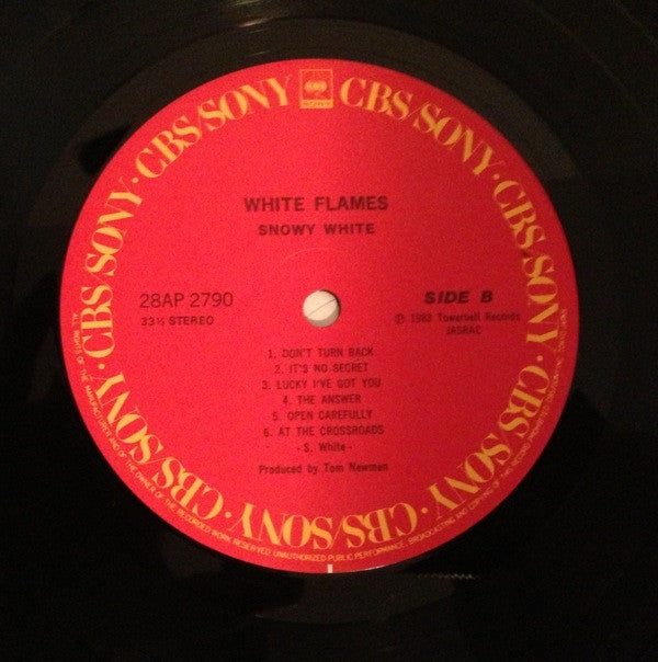 Snowy White - White Flames (Vinyl, LP, Album) Near Mint (NM or M-) / Very Good Plus (VG+)