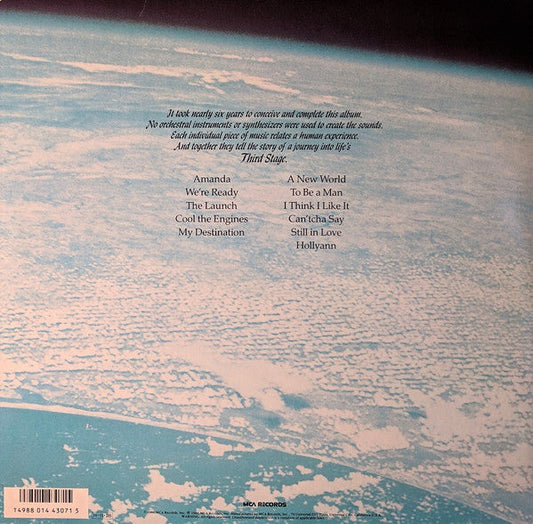 Boston - Third Stage (Vinyl, LP, Album, Stereo) Very Good (VG) / Very Good Plus (VG+)