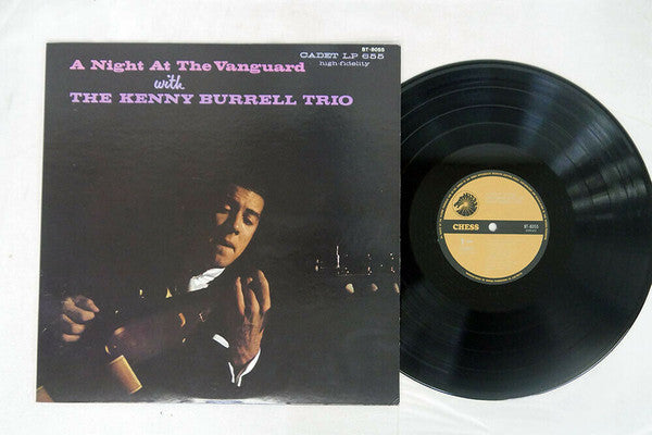 The Kenny Burrell Trio - A Night At The Vanguard (Vinyl, LP, Album, Stereo) Very Good Plus (VG+) / Very Good Plus (VG+)
