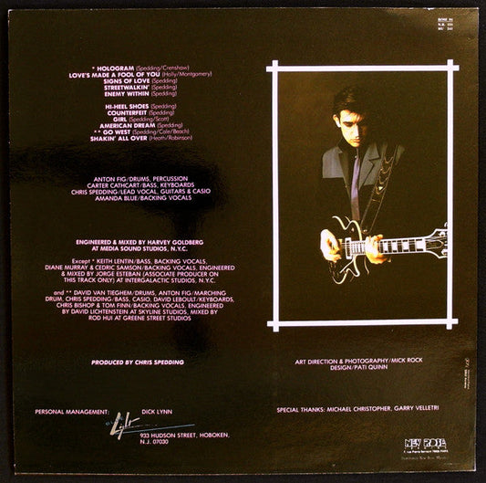 Chris Spedding - Enemy Within (Vinyl, LP, Album) Near Mint (NM or M-) / Near Mint (NM or M-)