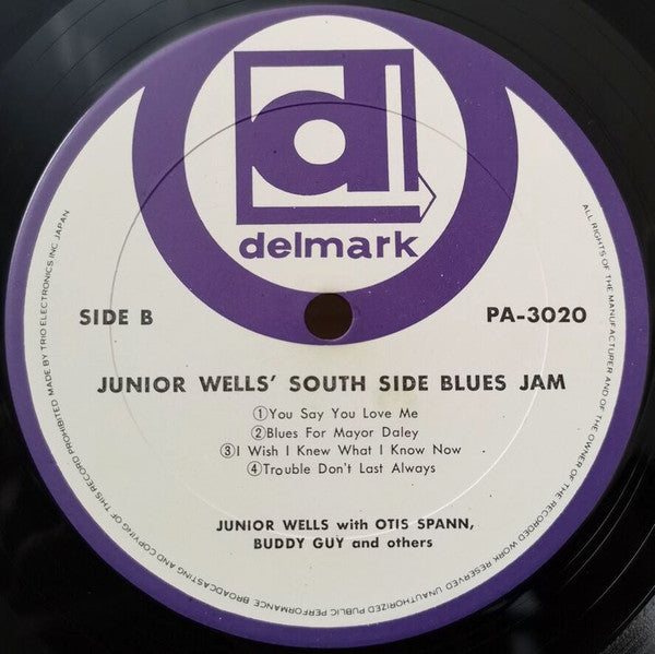 Junior Wells - Southside Blues Jam (Vinyl, LP, Album, Reissue)