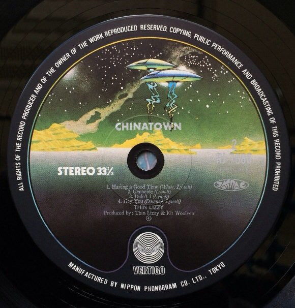 Thin Lizzy - Chinatown (Vinyl, LP, Album)