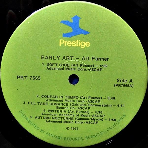 Art Farmer - Early Art (Vinyl, LP, Album, Compilation, Reissue, Rem...