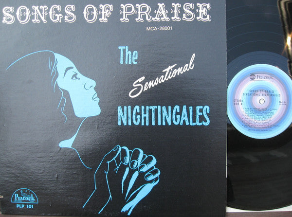 The Sensational Nightingales - Songs Of Praise (Vinyl, LP, Album, Reissue) Very Good (VG) / Very Good (VG)