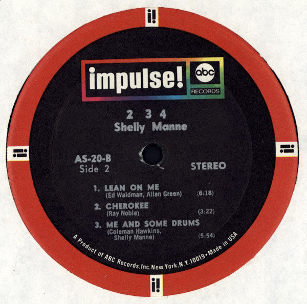 Shelly Manne - 2-3-4 (Vinyl, LP, Album, Reissue) Very Good (VG) / Very Good (VG)