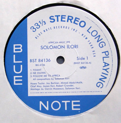 Solomon Ilori & His Afro-Drum Ensemble - African High Life (Vinyl, ...