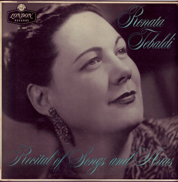 Renata Tebaldi - Recital Of Songs And Arias (Vinyl, LP, Album) Very Good Plus (VG+) / Very Good Plus (VG+)