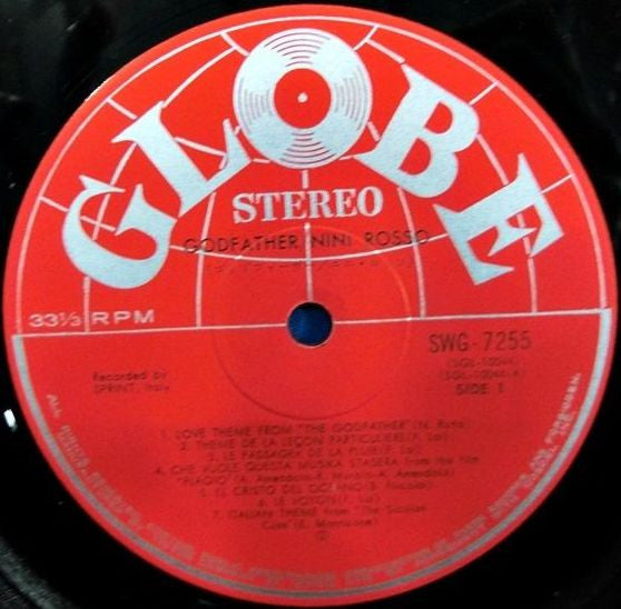 Nini Rosso - ゴッド ファーザー = The Godfather (Vinyl, LP, Album) Very Good (VG) / Good Plus (G+)