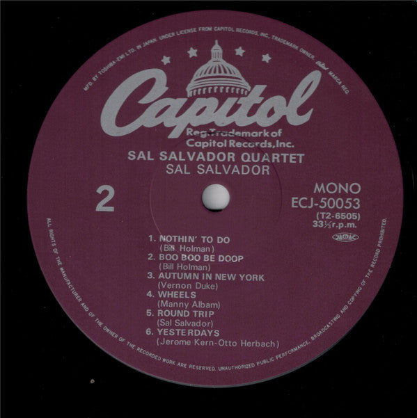 Sal Salvador - Sal Salvador (Vinyl, LP, Album, Reissue) Very Good Plus (VG+) / Very Good (VG)