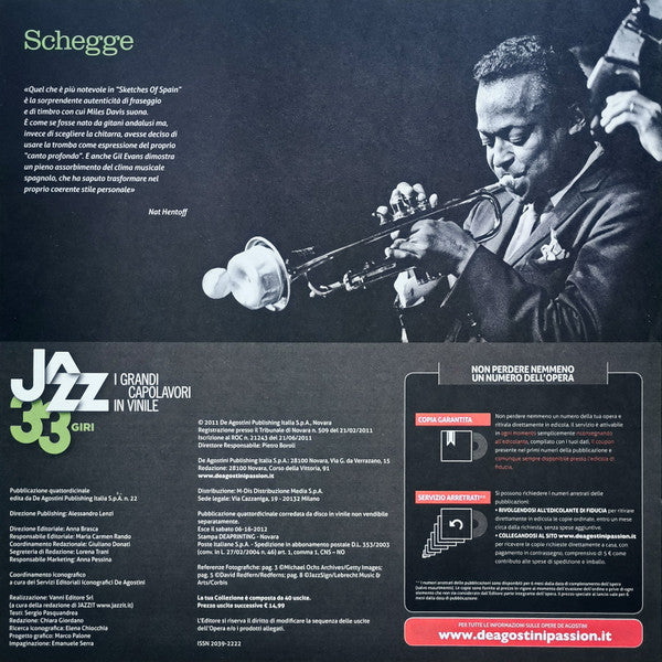 Miles Davis - Sketches Of Spain (Vinyl, LP, Album, Reissue, Stereo) Very Good (VG) / Very Good (VG)