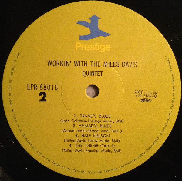 The Miles Davis Quintet - Workin' With The Miles Davis Quintet (Vin...
