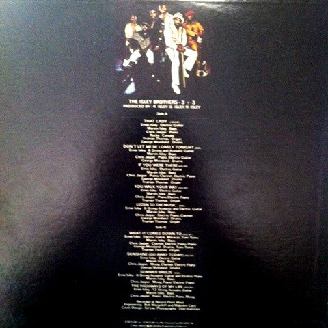 The Isley Brothers - 3 + 3 (Vinyl, LP, Album, Quadraphonic) Very Good Plus (VG+) / Very Good Plus (VG+)