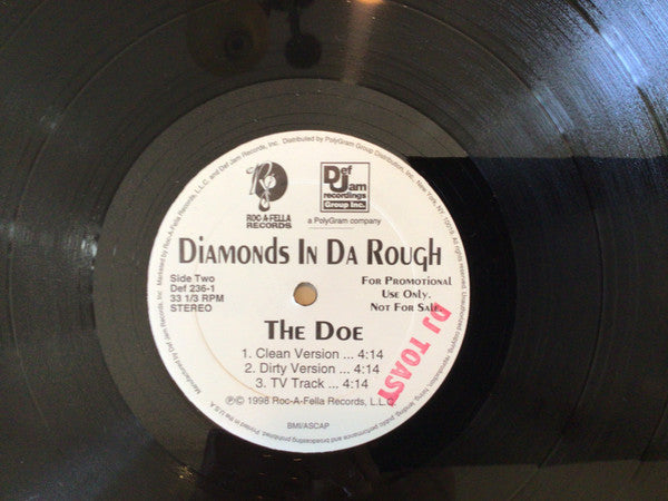 Jay-Z - It's Alright / The Doe (Vinyl, 12", 33 ⅓ RPM, Promo, Stereo) Very Good (VG) / Very Good (VG)