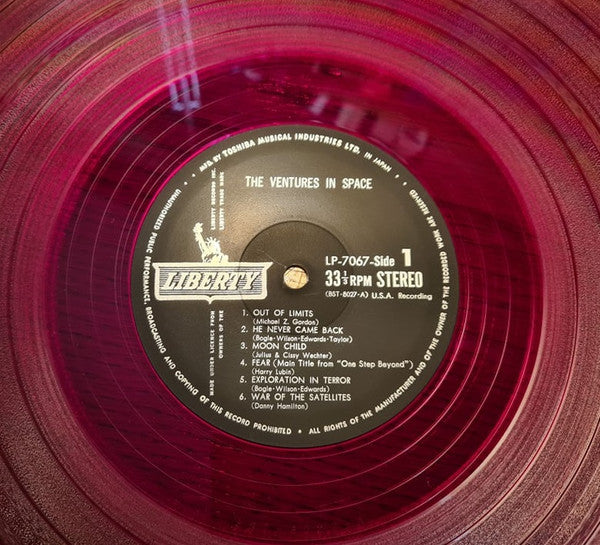 The Ventures - The Ventures In Space (Vinyl, LP, Album, Stereo) Very Good (VG) / Good (G)