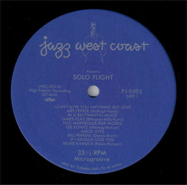 Various - Solo Flight (Vinyl, LP, Album, Compilation, Reissue) Near Mint (NM or M-) / Near Mint (NM or M-)