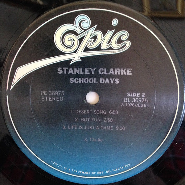 Stanley Clarke - School Days (Vinyl, LP, Album, Reissue) Very Good (VG) / Very Good Plus (VG+)