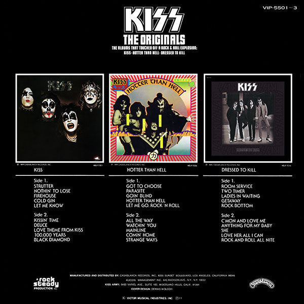 Kiss - The Originals (Vinyl, Vinyl, Vinyl, All Media, LP, Album, Re...